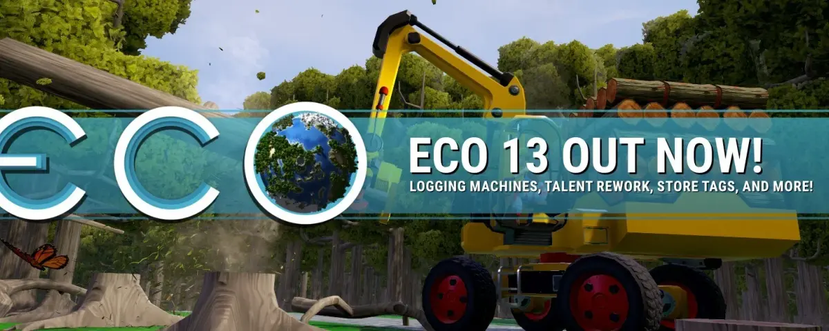 Eco Update 13: Logging Machines & Progression Rework (April 8, 2026)
