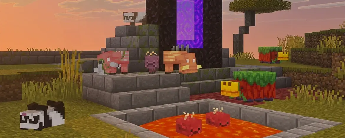 Minecraft Snapshot February 2026: Baby Hoglin, Zoglin, Strider, Panda & Snifflet Are Here!