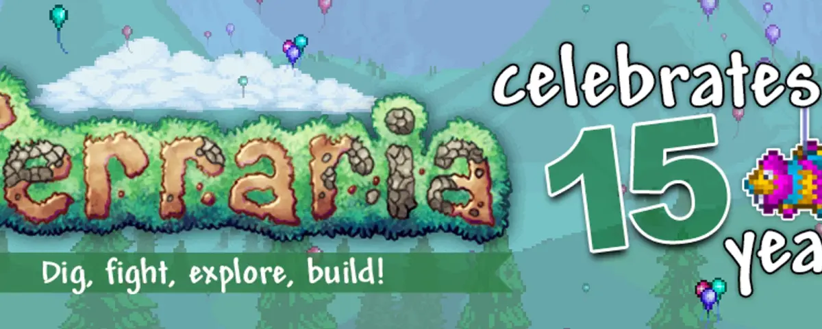 Terraria 15th Anniversary: 70M Sales, Crossplay Coming (May 16, 2026)