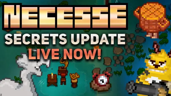 Necesse Secrets Update Live: Palworld & Valheim Crossovers (April 2026)