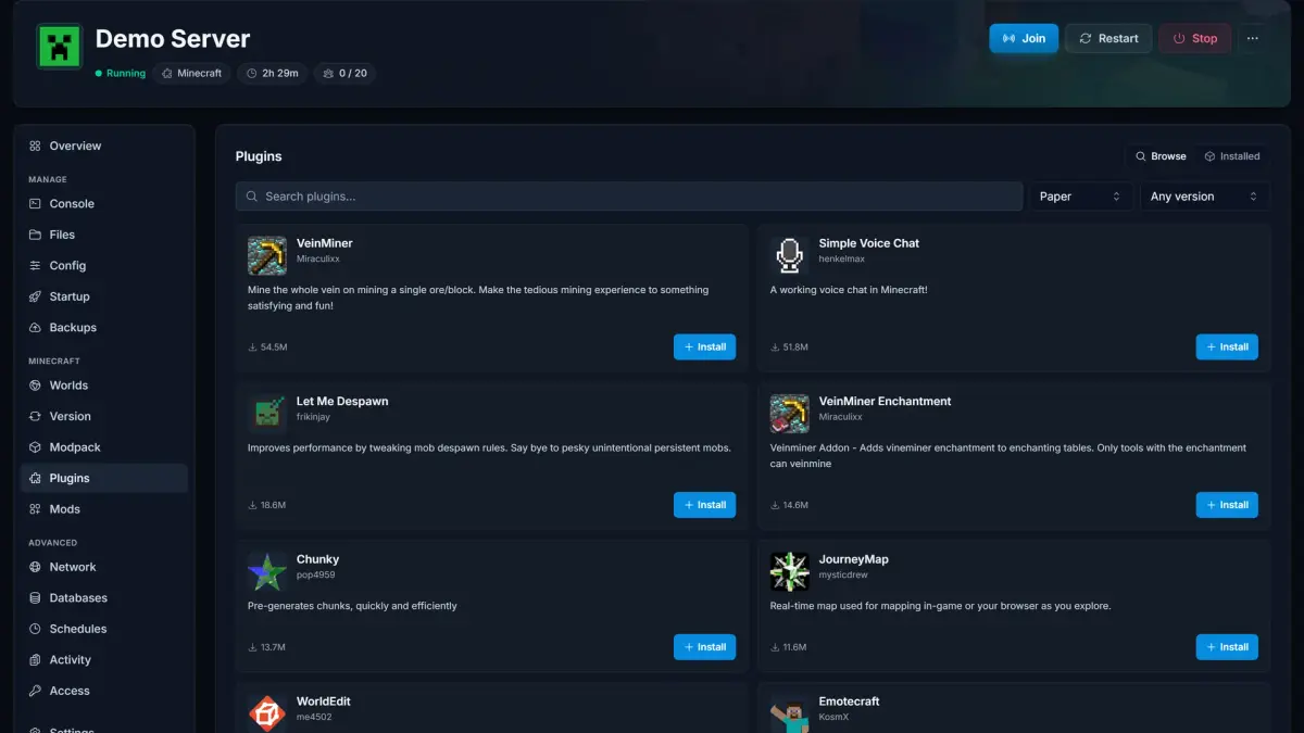 Plugin Manager